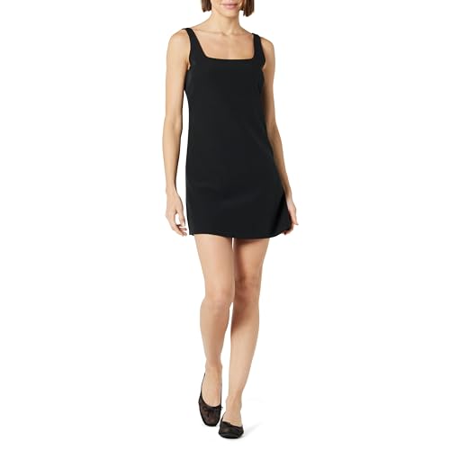 Amazon.com: The Drop Women's Joyce Pinafore Woven Mini Dress, Black, XS :  Clothing, Shoes & Jewelry
