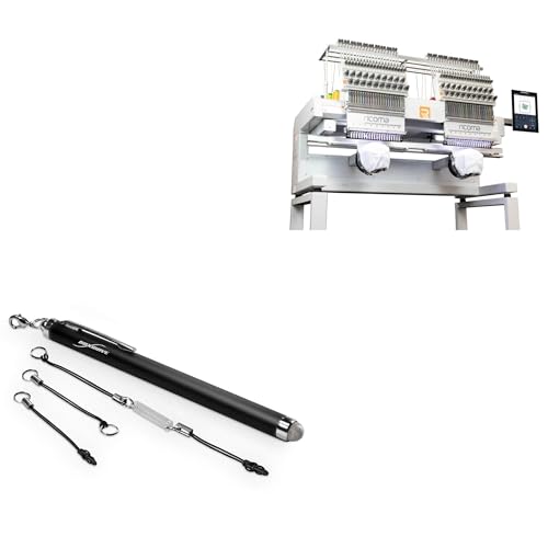 BoxWave Stylus Pen Compatible with Ricoma Marquee 2002 Touchscreen - EverTouch Capacitive Stylus, Fiber Tip Capacitive Stylus Pen - Jet Black