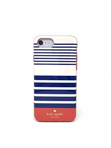 Kate Spade New York Protective Case for iPhone 7 & iPhone 6 - Laventura Red / Navy / Blush