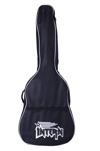 Image of INTERN 41-Inch Acoustic Guitar for All | 6-String Right-Handed Guitar with Truss Rod, Gig Bag, Strings, Strap & Picks | Superior Wood Build for Rich Sound (With Bag, Blue)