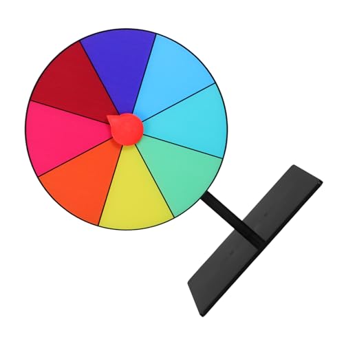 STOBAZA Spinning Game Wheel for Parties Dry Erase Tabletop Fun Activity for Boys and Girls Adults Reward Tool