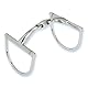 Stübben Gebiss 2251 D-Ring-Trense Easy Control doppelt gebrochen - 13,5 cm - 14 mm - Edelstahl