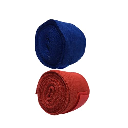 Gogogmee 2pcs Cotton Boxing Hand Wraps 2.5m Long Handguard Straps Gym Wrist Wraps Sports Appliance