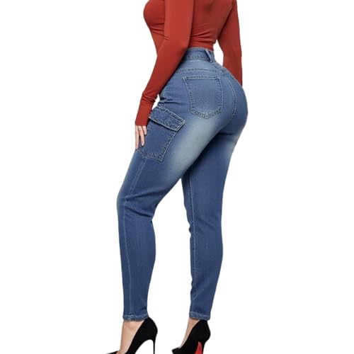 Plus Size Skinny Jeans for Women Stretchy Jeans for Women High Waisted Curvy Jean for Womens Embroidered Pockets3