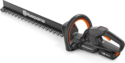 Husqvarna Cordless Hedge Trimmer Aspire H50-P4A – 50 cm Blade, Cuts Branches up to 23 mm, Includes Clipping Collector (incl. 18V Battery & Charger)