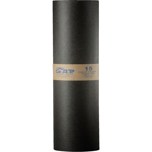 GAP Roofing 15 lb. Black Roofing Felt