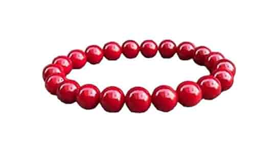 Amazon.com: Yonku Hand_Crafted 8mm Stretchable Red Red Coral