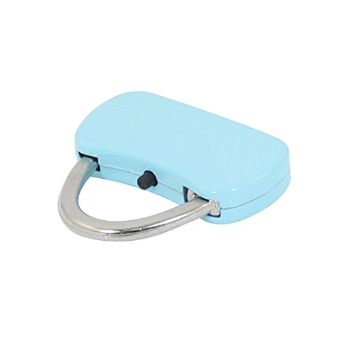 Image of Aexit Suitcase Luggage Padlocks & Hasps Bridge Print 3 Digits Resettable Combination Code Combination Padlocks Lock Padlock