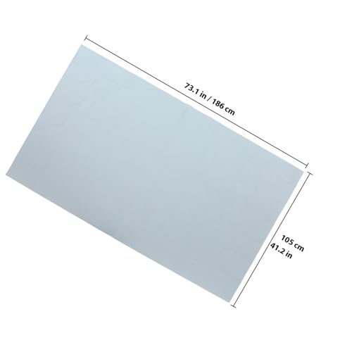 Pantalla para proyector textil gris antirreflejos de 186x105 cm apta para dispositivos LED 2