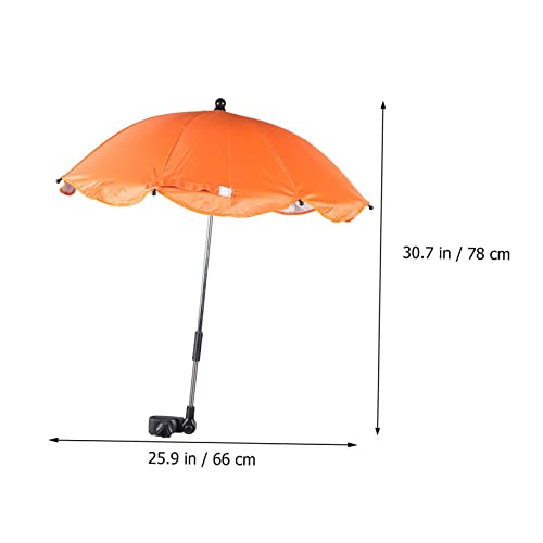 Parapluie de poussette pince réglable protège bébé soleil landau