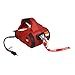 WARN 885000 PullzAll Corded 120V AC Portable Electric Winch with Steel Cable: 1/2 Ton (1,000 lb) Pulling Capacity, Variable Speed Trigger, Red