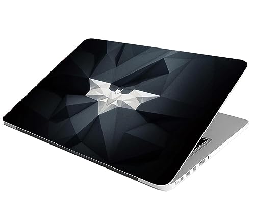 ANCIARY Full Laptop Skin Stickers Bubble-Free HD Quality Sticker for Laptops Upto 15.6" (Dustproof|Waterproof|Scratchproof|Reusable) - Batman WT RON3