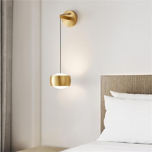 Apliques estilo nórdico GWJKG dorados modernos para iluminación interior de pasillos 5