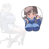 ZEKYGPP Anime Mouse pad Blue Archive Kazekura Moe Kawaii Anime Girl Mouse Pads Cute Anime Mouse Pad 3D Wrist Rest Mouse Mats