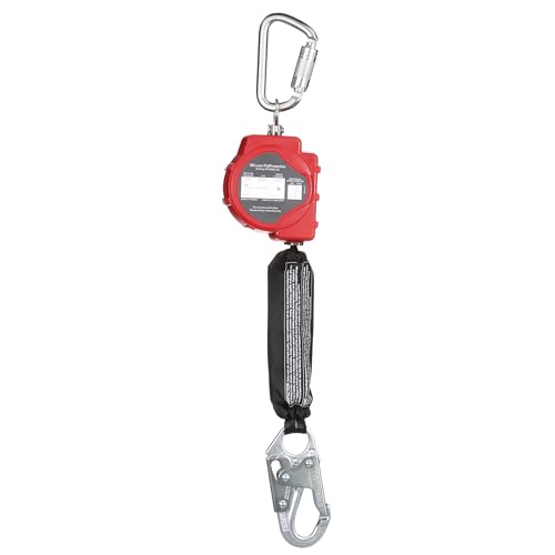 Image of 3M Protecta Self-Retracting Lifeline with Carabiner 3100513, Web, Steel Snap Hook, 11ft.