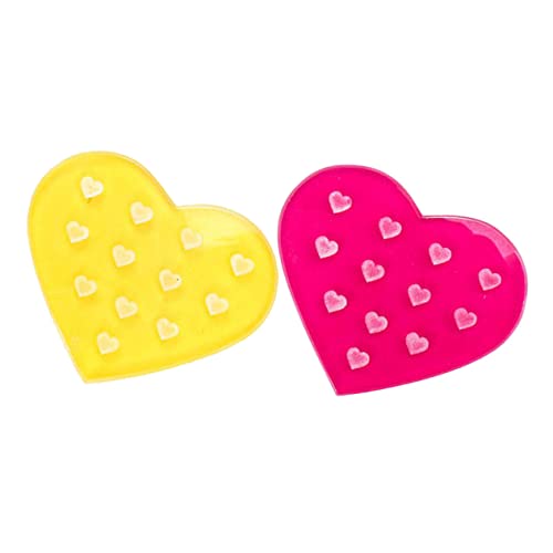 Angoily 2pcs Glass Eyelash Pads for Lash Extensions Double Eyelid Holder DIY Lash Extension Kit