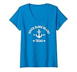Photo Gallery donna south padre island tx design nautico w. anchor est. 1804 maglietta con collo a v Photo Gallery donna south padre island tx design nautico w. anchor est. 1804 maglietta con collo a v