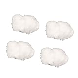 NUOBESTY 4pcs Artificial Cloud Props Imitation 3D Cloud Ornament DIY Cotton Cloud Pendant Hanging...