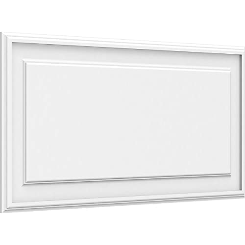 Ekena Millwork 38"W x 18"H x 5/8"P Legacy Raised Panel Decorative Wall Panel