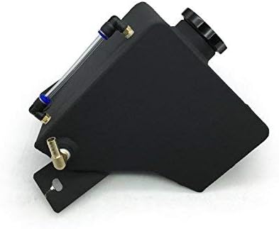 HotRod99 GM F Body 82-92 3rd Gen Chevy Camaro Aluminum Coolant Tank with Indicate Tube Powder Coated-Black