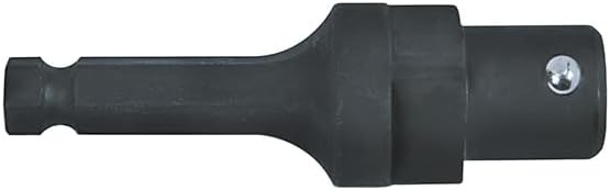 Klein Tools NRHDA Adapter for NRHD, 7/16-Inch Hex Quick-Change Adapter with Rust Resistant Black Finish