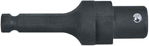 Klein Tools Adaptador NRHDA para NRHD, adaptador hexagonal de cambio rápido de 716 pulgadas con acabado negro resistente al óxido