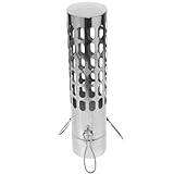 NIYANGLE Metallene Schornsteinabdeckung mit Regenschutz Dachlüftungsabdeckung aus Langlebigem Metall Wind und Regendichte Kaminzubehör für Garten und Heim