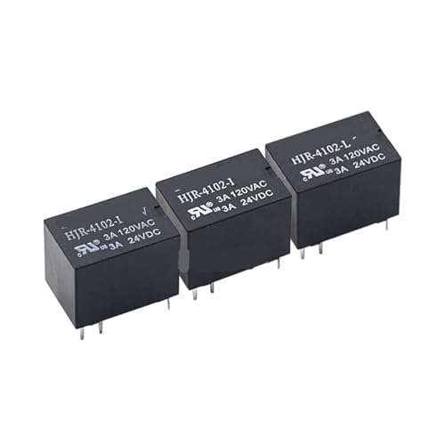 Relé de potencia HJR-4102-L-12V de 6 pines contra fallos eléctricos en proyectos de automatización