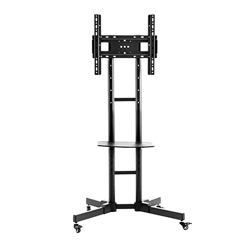Soporte móvil para TV 32-55 pulg altura ajustable miniatura 1