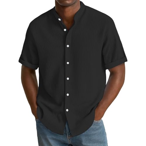 T-shirt rayé pour homme adapté aux journées de travail et réunions décontractées au bureau