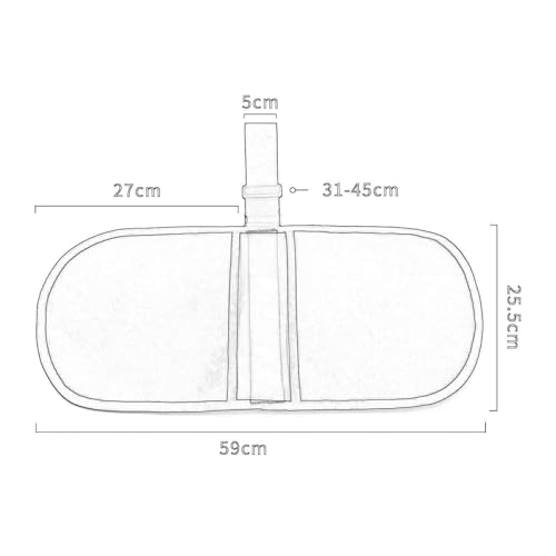 Bolsa para lanzamiento de discos impermeable con compartimento reforzado contra impactos 3