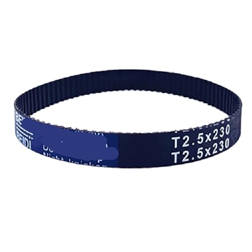 Courroie synchrone T2.5 pas 2.5mm largeur 15mm boucle fermée caoutchouc pour CNC 950mm