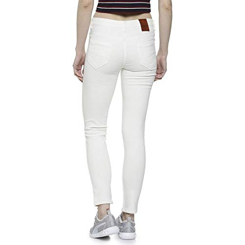 Image of PINACOLADA Women Stylish Solid Super Skinny Casual Denim Jeans