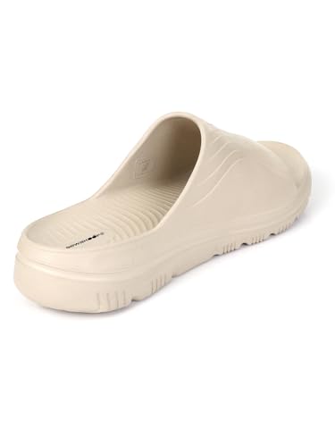 Image of Bewakoof Men's Beige EVA Comfy Sliders