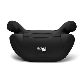 Assento Elevatório para Auto Booster Safe 15-36kgs Preto Multikids Baby - BB298