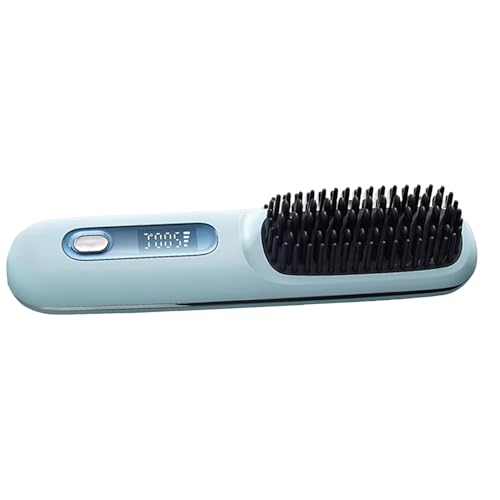 Alisador De Sin Cable | Alisado De Cabello Sin Cable - Peine Cerámico Con Pantalla Led 3 Ajustes De Temperatura Para Uso En Casa Playa Y Salon Alisador De Sin Cable | Alisado De Cabello Sin Cable - Peine Cerámico Con Pantalla Led 3 Ajustes De Temperatura Para Uso En Casa Playa Y Salon