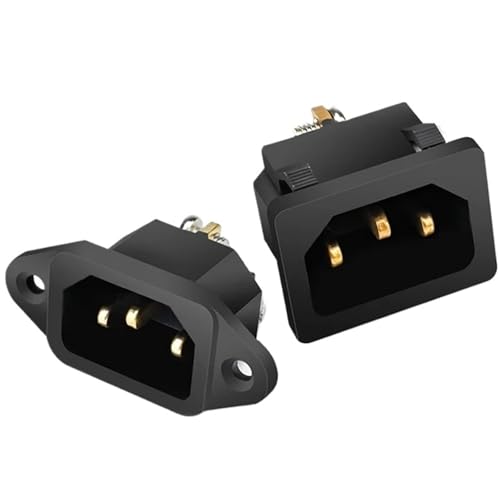Base de enchufe IEC320 C14 con interruptor luminoso led rojo 250v 5