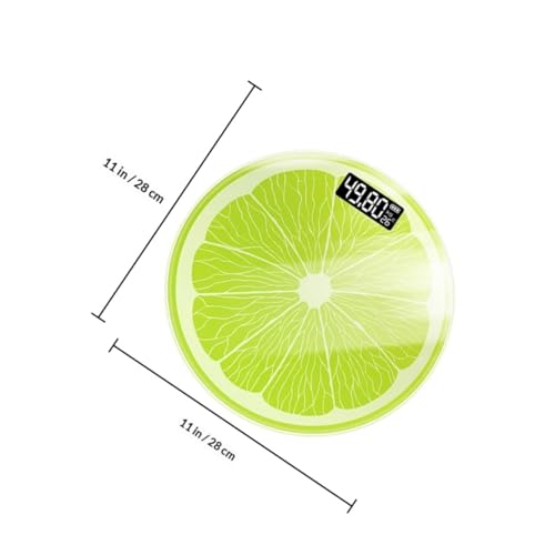 Báscula Digital de Baño DOITOOL 28x28 cm Lemon Diseño miniatura 2