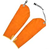 Protezione per braccio in pelle bovina resistente al calore ignifugo 60 cm