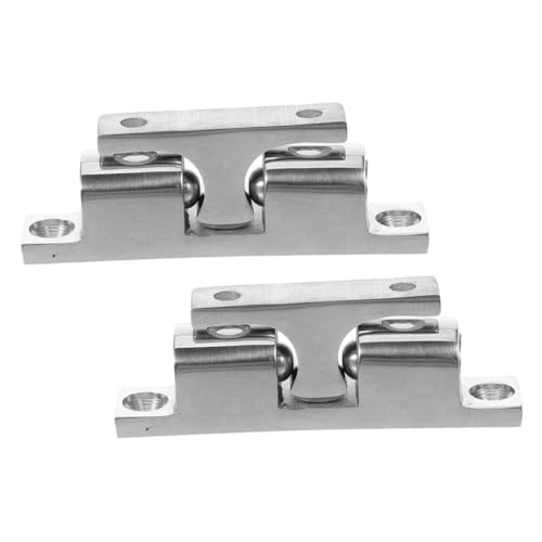 MOTHNUR 2 Piezas Pestillo de Bola Doble Acero Inoxidable Cierre Seguro para Puertas de Armario Mueble Closet Resistente la Intemperie Fácil Instalación Compatible con Muebles Interior y