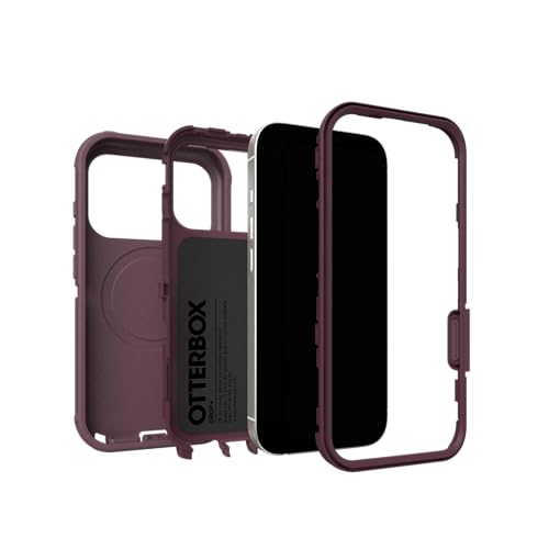 Image of OtterBox iPhone 17 Pro Defender Pro Series Case - Purple Mystery - Tough, Rugged & Durable iPhone Case, Snaps on MagSafe