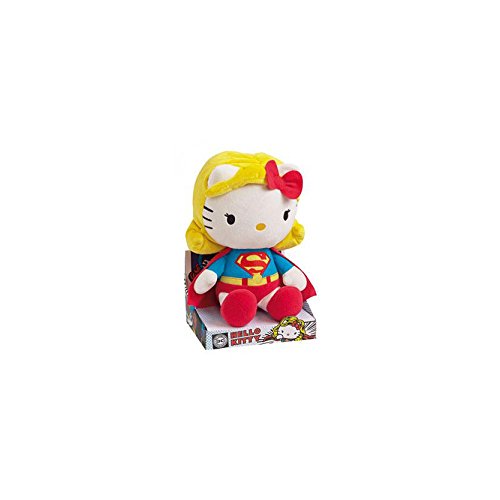 Jemini - Peluche Hello Kitty Súper Héroes - Superwoman 27cm - 3298060227919