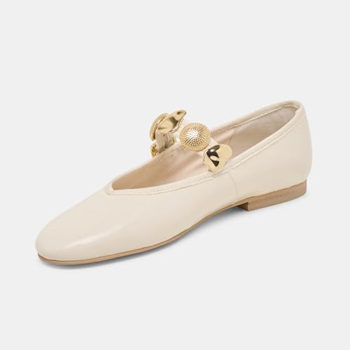 Mary Jane Ballet Flats for Women Buckle Strap Ballerina Flat Shoes Closed Round Toe Comfort Slip-on Dressy Shoes3