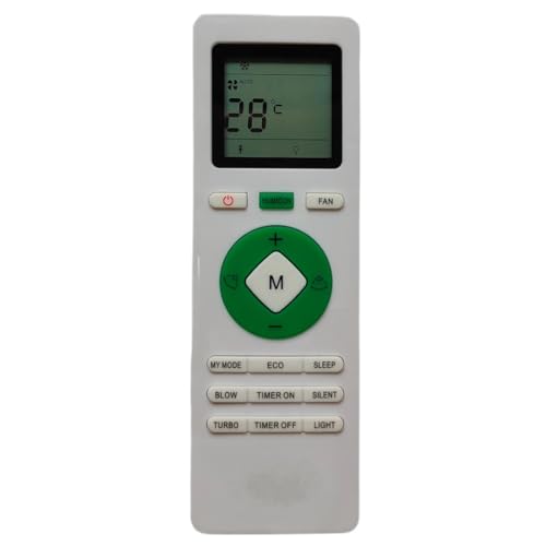 Image of Upix AC Remote No. 233 (No Backlight), Compatible /Replacement for Llyod AC Remote Control (Exactly Same Remote Will Only Work)