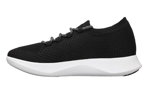 Image of CALTO Men's Invisible Height Increasing Elevator Shoes - Black /Grey Ultra Lightweight Sporty Sneakers - 2.4 Inches Taller - Q082 - Size 6 D(M) US