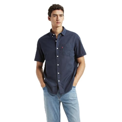 Image of Levi's Men's Solid Slim Fit Shirt White