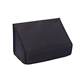 Perfect Dust Cover ブラックナイロンスキャナーダストカバー Epson WorkForce ES-580wとEpson RapidReceipt RR-600WRスキャナーに対応 ダブルステッチと防水スキャナーカバー