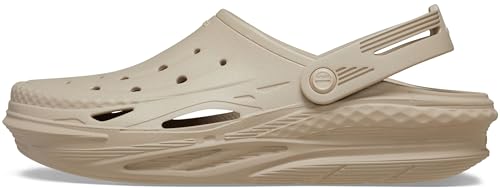 Crocs Tamanco feminino off-grid, Off-white, 40