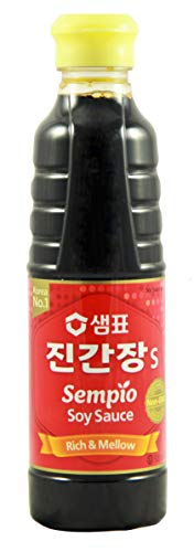 yoaxia ® - [ 500ml ] SEMPIO JIN S sojasaus / Koreaanse sojasoeten / soy saus / zonder gebruik van genetische modificatietechnieken