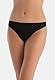 Women’s Black Premium Lace and Rubber Detail Thong Panties, XL